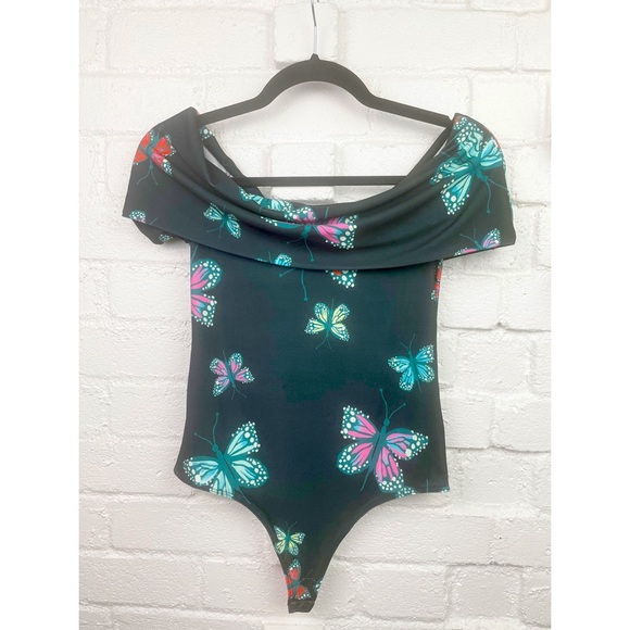 NWT Nordstrom by Christina Martinez butterfly bodysuit - Picture 2 of 8